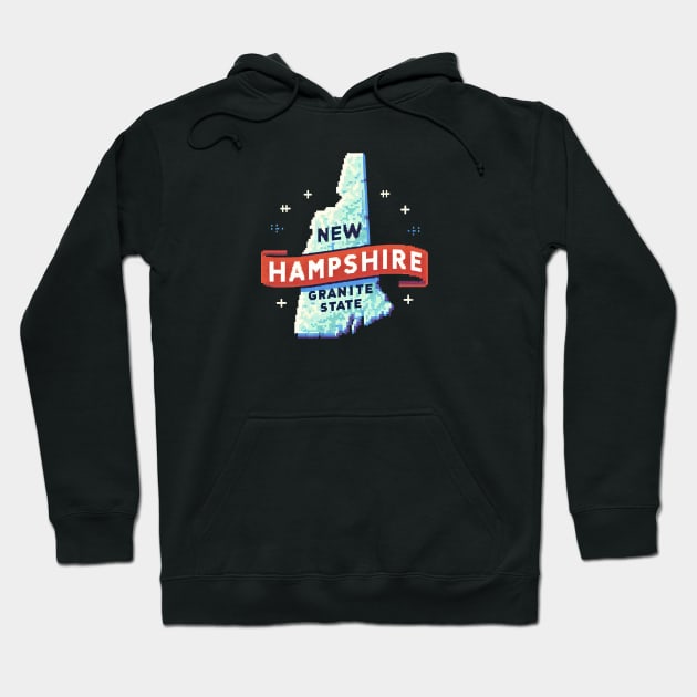 New Hampshire Lover Hoodie by Americansports